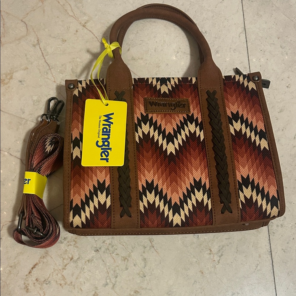 Wrangler Multicolor Patterned Satchel